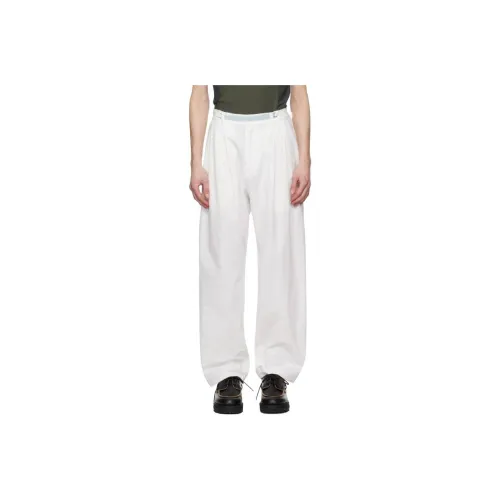 HYEIN SEO Повседневные брюки Мужские Белые