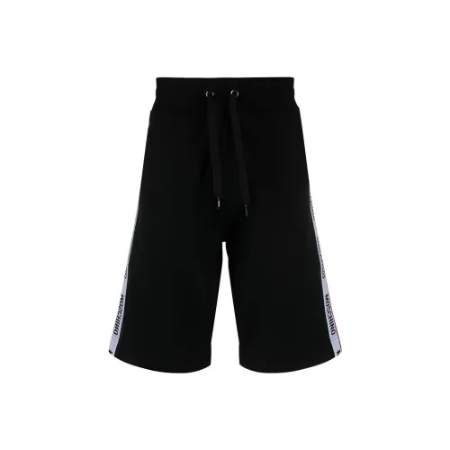MOSCHINO Черные Мужские Повседневные Шорты