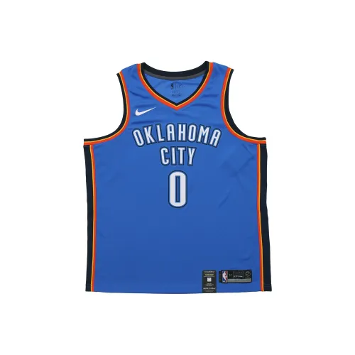 Nike Баскетбольная Джерси Мужская Сигнальный Синий