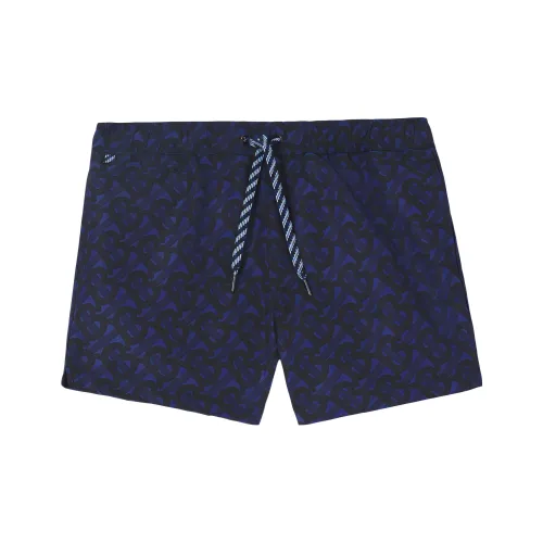 Burberry Пляжные шорты Мужские Синие