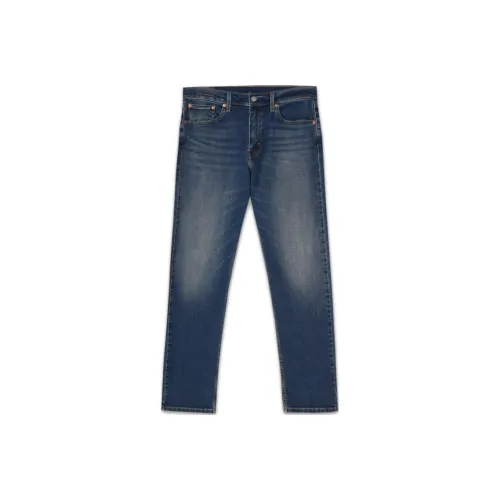 Levis Выстиранные синие мужские джинсы