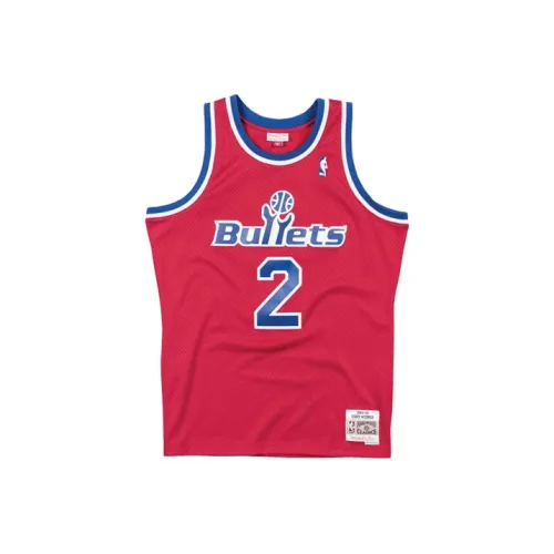 MITCHELL NESS Баскетбольная Джерси Мужская Красная