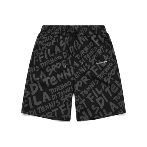 FILA FUSION Темно-черные мужские спортивные шорты