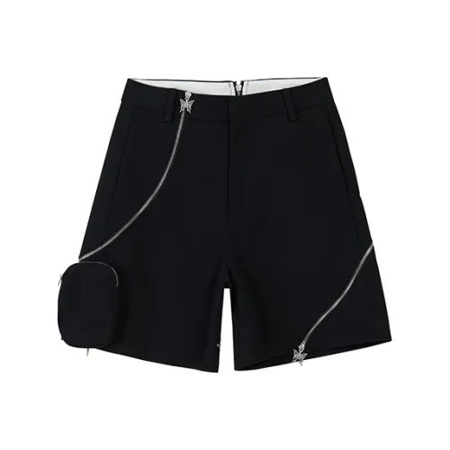 Discover Mental Club Черные Унисекс Повседневные шорты