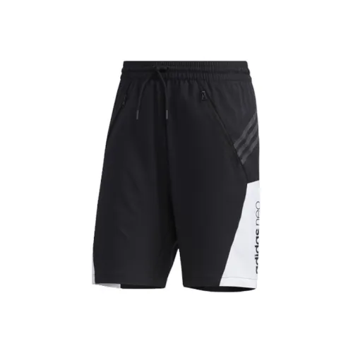 ADIDAS NEO Свободный крой Шорты Мужские Черные