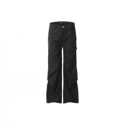 XUJIA Повседневные брюки Унисекс Черный