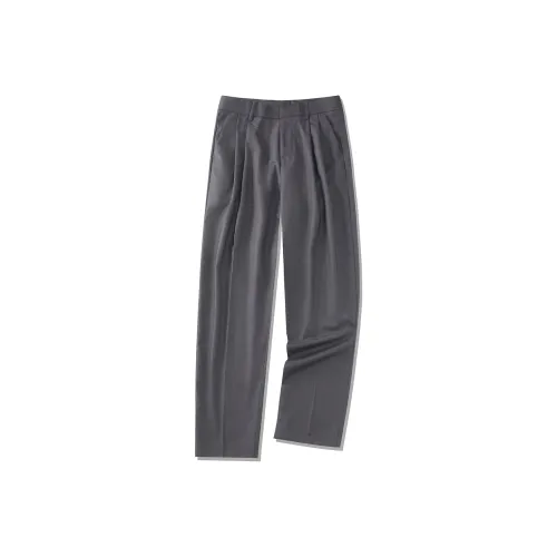 SHANTREE Повседневные брюки Унисекс Серый