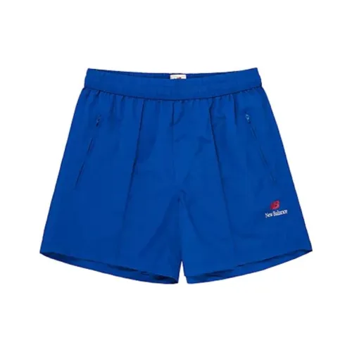 New Balance совместный бренд Королевский синий Мужские Повседневные шорты