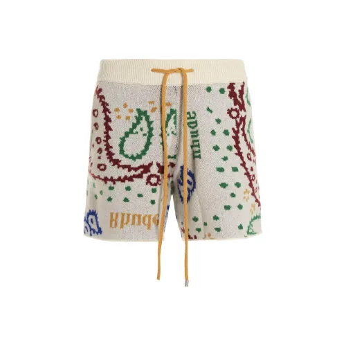 RHUDE Экрю Мужские Повседневные Шорты