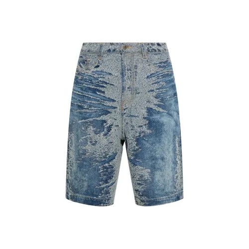 DIESEL Blue Men's Denim Shorts DIESEL Синие Мужские Джинсовые Шорты