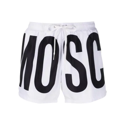 MOSCHINO Белые Мужские Повседневные Шорты
