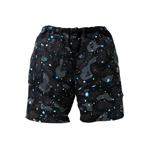 A BATHING APE Черные Мужские Повседневные Шорты