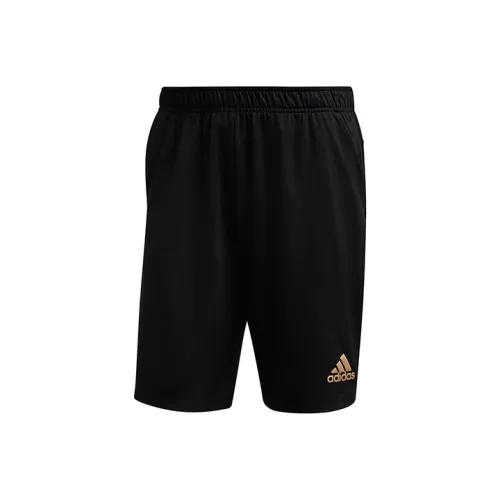 Adidas Мужские спортивные шорты черного цвета