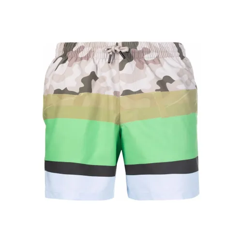 DRIES VAN NOTEN Многоцветные Мужские Повседневные Шорты