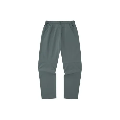 ANTA ZONGXUNXILIE Повседневные брюки Мужские Водно-зеленый