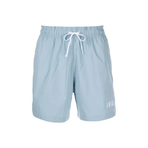 AMIRI Розовые/Синие Мужские Повседневные Шорты