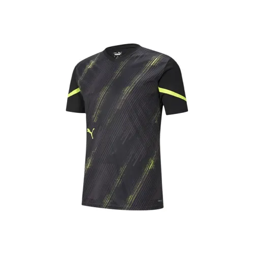 PUMA Черная Мужская Футбольная Джерси