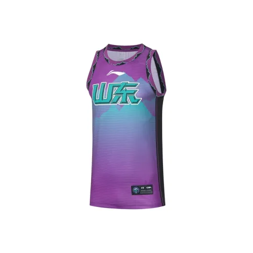 LINING Basketball Collection Баскетбольная Джерси Мужская Гиацинт Фиолетовый