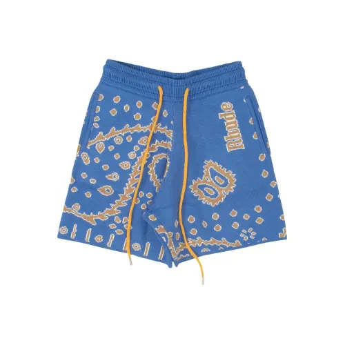 RHUDE Blue Men's Casual Shorts RHUDE Синий Мужские Повседневные Шорты