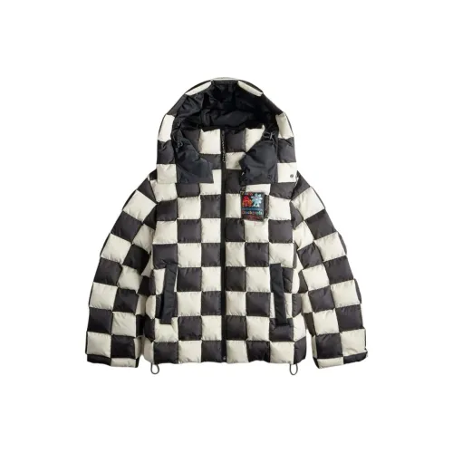 COACH FW24 Пуховик Унисекс Черный Белый