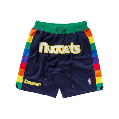 Mitchell Ness x JUST DON Баскетбольные шорты Мужские Синие