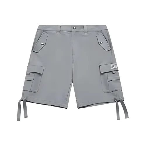 FILA FUSION BEAMS совместный бренд SS24 Карго шорты Мужской Байинг Серый