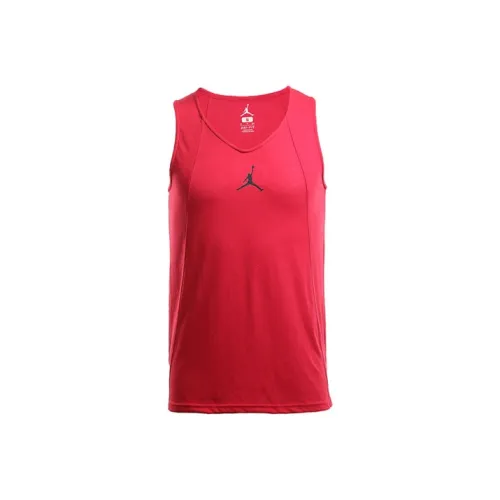Jordan Баскетбольная Джерси Мужская Красная