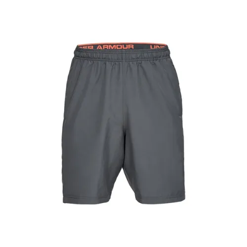 Under Armour Серые Спортивные Шорты для Мужчин