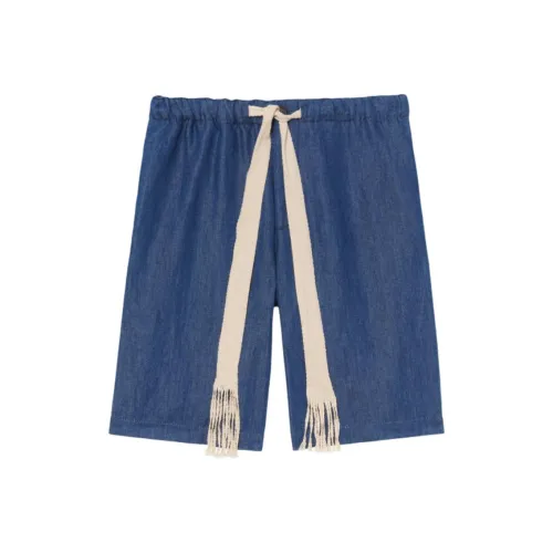 Sandro Blue Men's Denim Shorts Сандро Синий Мужские Джинсовые Шорты