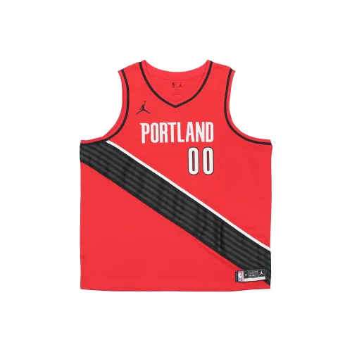 Джордан Красный Мужская баскетбольная футболка