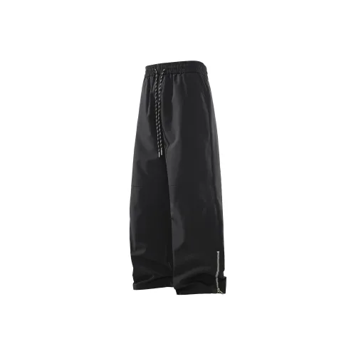 PISYPOX Повседневные брюки Унисекс Черный