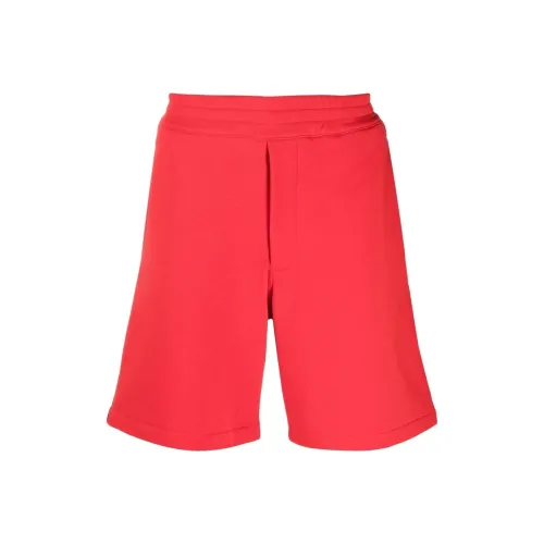 Alexander McQueen Повседневные шорты Мужские Красные