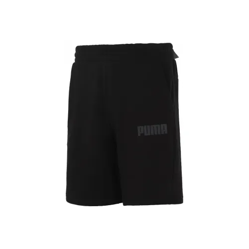 PUMA Мужские спортивные шорты черного цвета