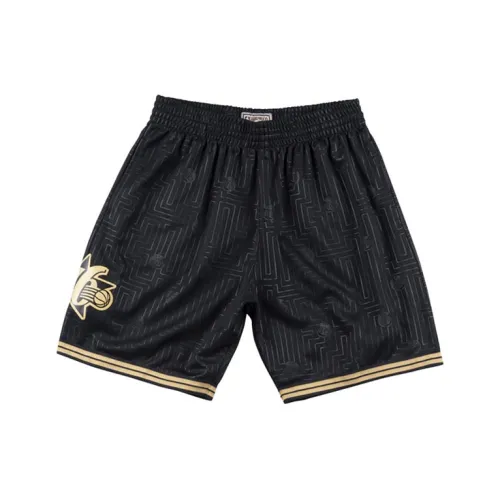 Mitchell Ness Черные Мужские Баскетбольные Шорты