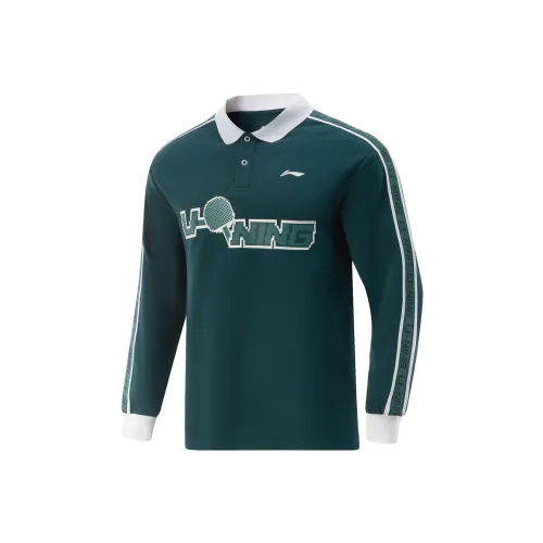 Подкладка Table tennis series Поло Унисекс Рифовый зеленый