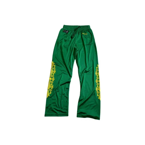 Chrome Hearts SS24 Повседневные брюки Мужской Зеленый