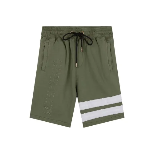 GCDS Army Green Мужские Повседневные Шорты