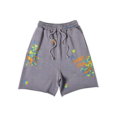 SSSAINT LOUIS Мытый серый Унисекс Повседневные шорты