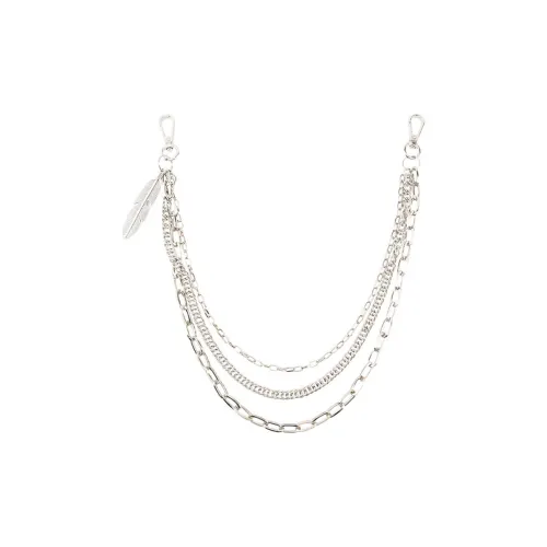 CHRROTA Металлические цепочки для брюк Унисекс