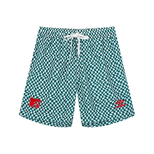 Umbro Повседневные шорты Мужские Темно-серо-зеленый