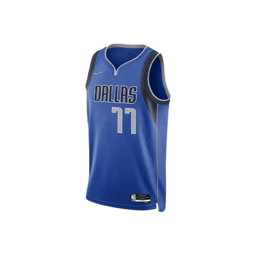 Nike Баскетбольная Джерси Мужская Синяя