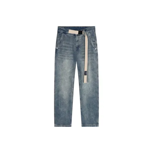 GURBAKS Джинсы Мужские Винтажные Синие