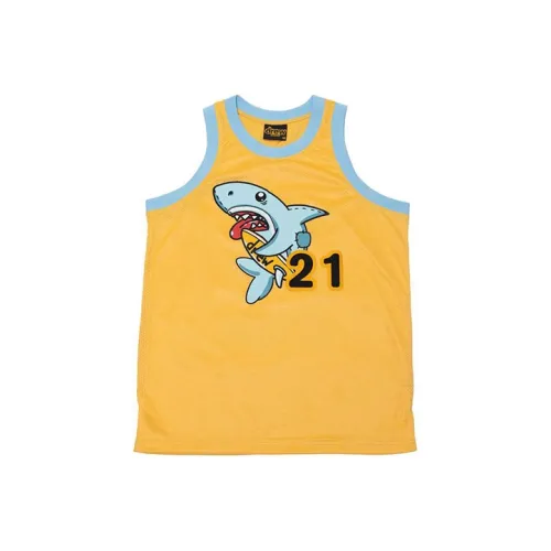 Drew House Letter Logo Series Апельсин Унисекс Баскетбольные Джерси