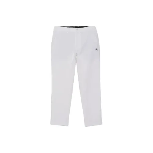 PUMA Golf Ромб Rip Повседневные брюки Мужские Белые