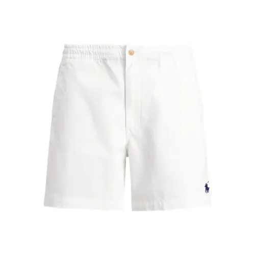 Polo Ralph Lauren Белые Мужские Повседневные Шорты