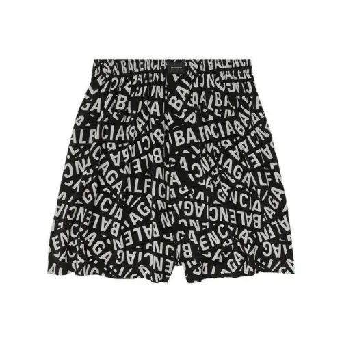 Balenciaga Черные Мужские Повседневные Шорты