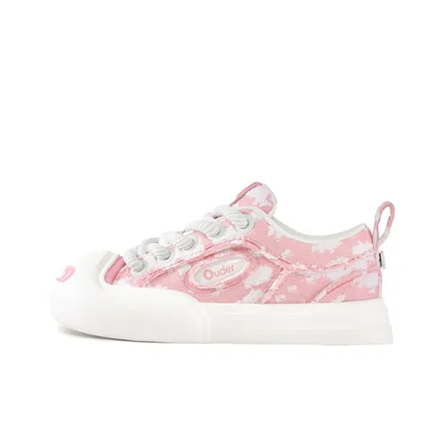 Ouder Smiler Low Top Летние кеды Светящиеся Розовые Унисекс