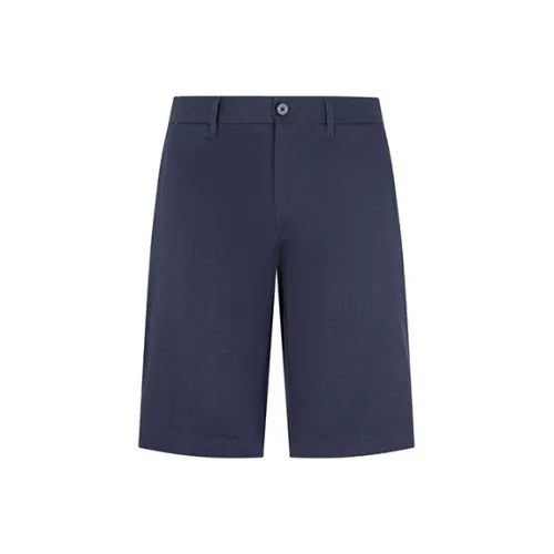 Tommy Hilfiger Dark Blue Men's Casual Shorts Томми Хилфигер Темно-синие Мужские Повседневные Шорты
