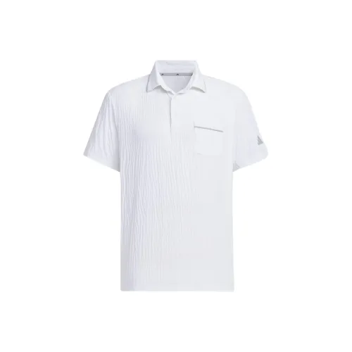 Adidas SEERSUCKER Поло Мужское Белое