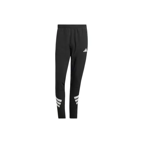 Adidas Icon Черный/Белый Мужские Повседневные Штаны